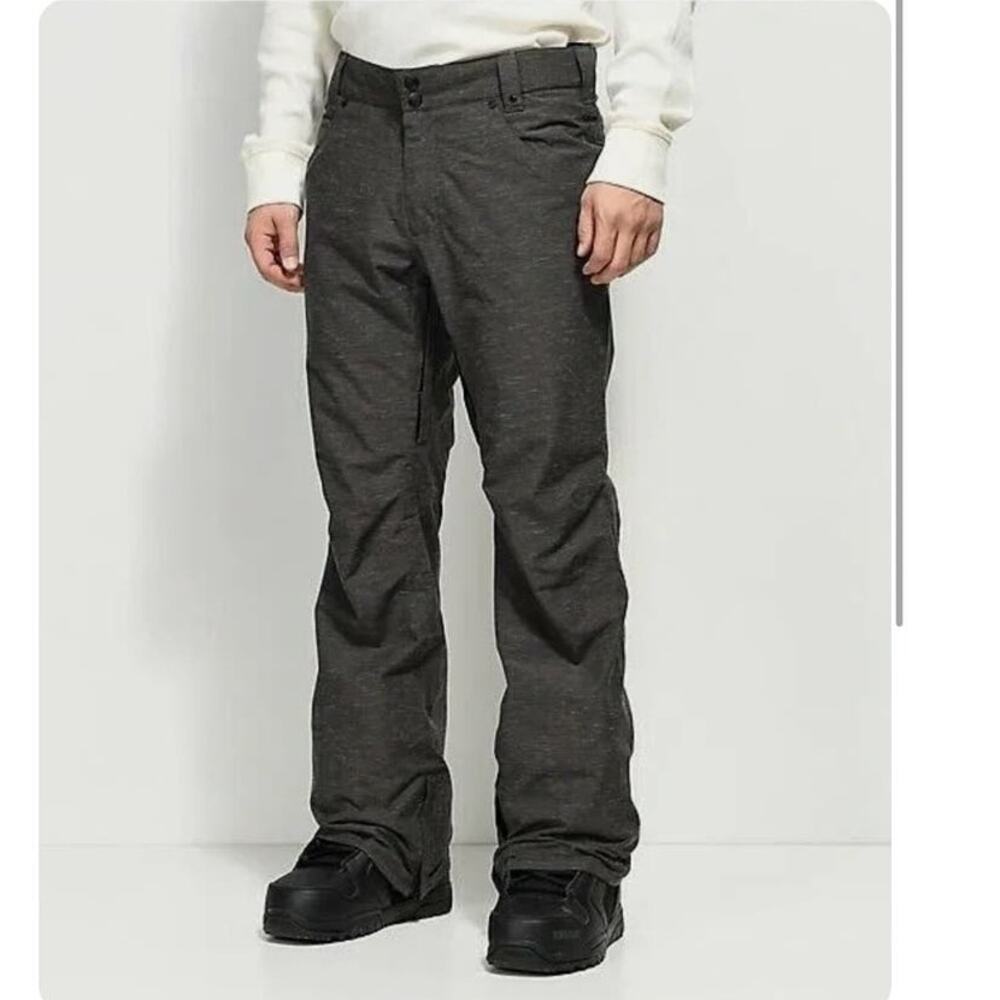 Aperture Charcoal 10K Snowboard ski Pants looks like Jeans size medium